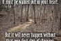 The First Step of Forgiveness