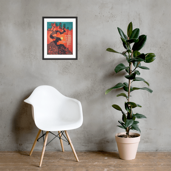 The Trees Will Rejoice -- Framed Poster -- 16"x20" FREE SHIPPING - Image 6