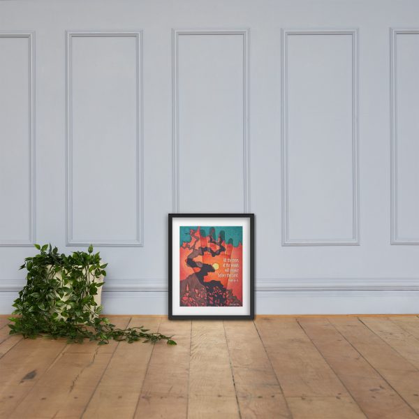 The Trees Will Rejoice -- Framed Poster -- 16"x20" FREE SHIPPING - Image 2