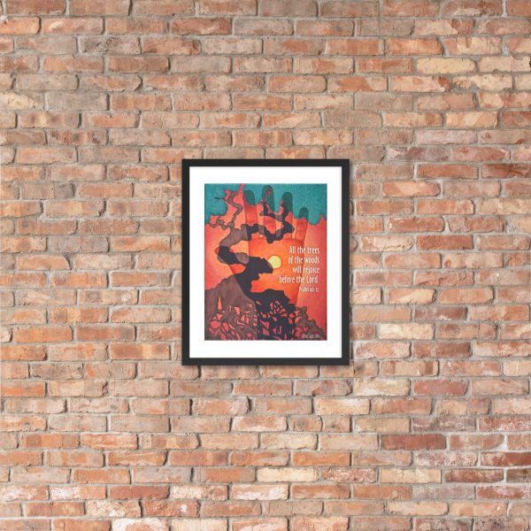 The Trees Will Rejoice -- Framed Poster -- 16"x20" FREE SHIPPING - Image 4
