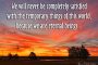 We Are Eternal Beings...